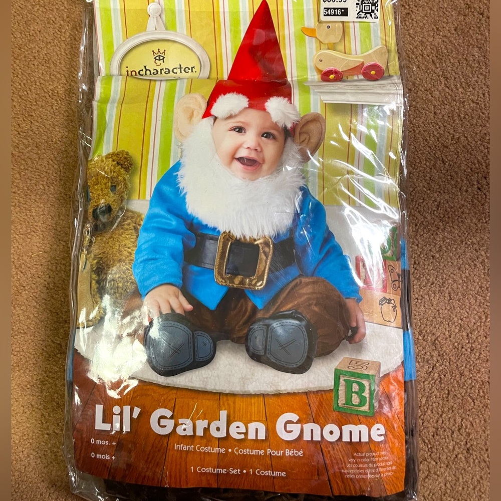 Infant Garden Gnome Costume